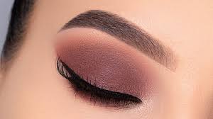 easy matte brown eye look tutorial