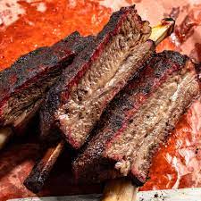 tender smoked beef ribs chiles and smoke