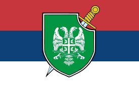 The flag of serbia is a tricolour consisting of three equal horizontal bands, red on the top, blue in the middle and white on the bottom. Ultranationalist Fascist Serbia Flag Vexillology