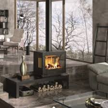 Freestanding Wood Fireplace