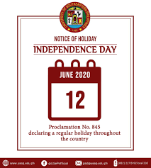 As a gemini born on the 12th of june, you are a very interesting person because you believe in juxtaposition. Proclamation No 845 Declaring June 12 2020 A Regular Holiday University Of Southeastern Philippines