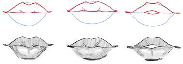 drawing tips how to draw lips and