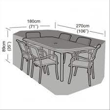 seater rectangular furniture set cover