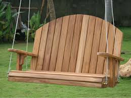 Adirondack Swing Seat Teak Wood