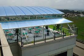 Polycarbonate Roofing Provide Shade
