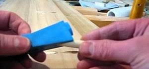 how to install a piano hinge on a side