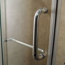 Towel Bar Shower Glass Door Handle