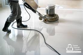 maintain polished concrete floors