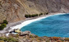 The name glyka nera means sweet waters. Tourist Info Fur Die Insel Kreta Griechenland Strand Glyka Nera