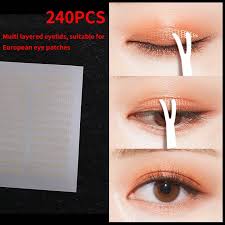 adhesive double eyelid sticker