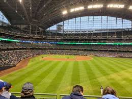 Miller Park Section 203 Home Of Milwaukee Brewers