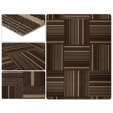brown pvc carpet tiles thickness 6