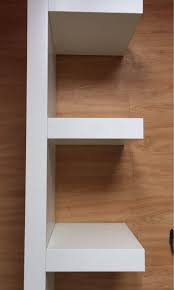 ikea lack white vertical wall shelf