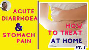 acute diarrhoea and stomach pain