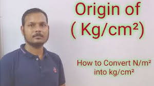 how to convert n m2 into kg cm2 you