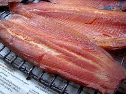 maple brined smoked rainbow trout