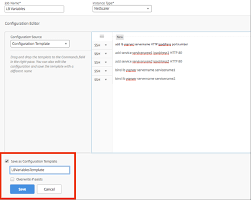 Use Configuration Templates To Create Audit Templates
