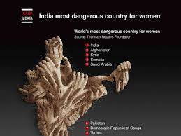 india most dangerous country for women