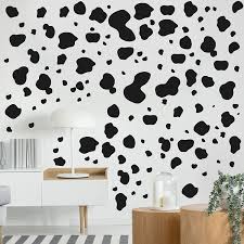 184 pieces cow print decor