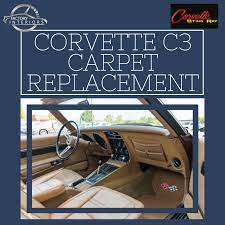 corvette c3 carpet custom fit 68 82