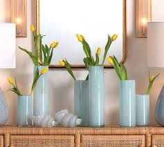 Amira Hand Blown Glass Vases Set Of 3