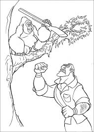 12 free pages of your favorite character. Tarzan Coloring Pages 37
