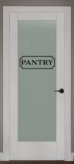 Pantry Vinyl Wall Decal Kitchen Decor