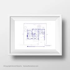 Simpsons House Floor Plan Blueprint