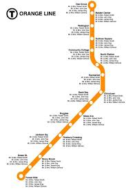 Seating Chart Boston Orange Line Wedding Seating Chart
