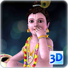 Full hd 3d background wallpaper images for desktop pc, laptop, mac, android phone, tablet, apple iphone, ipad and other deices. 3d Little Krishna Live Wallpaper Apprecs
