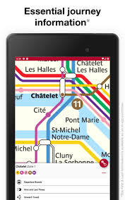 paris metro official metro map and