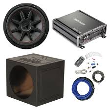 Wiring two dual 2 ohm subwoofers to a final impedance of 2 ohms can be achieved by wiring the voice coils together in series/parallel. Kicker 800w Peak 12 Series Dual 2 Ohm Car Subwoofer With Kicker 600 Watt Mono Class