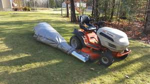 diy lawn bagger for fall cleanup