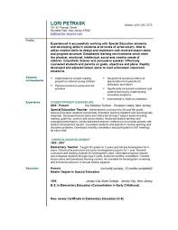        Sample Resume For Preschool Teacher Assistant            