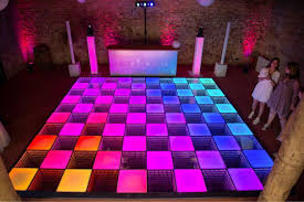 led dance floor hire star party hire