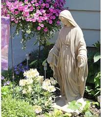 Virgin Mary Garden Statue Religious