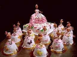 Barbie Mini Cake gambar png