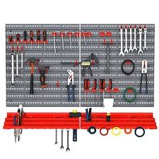 Promo Durhand 54 Piece Pegboard And