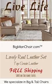 Big Man Chair Genuine Leather