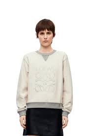 Loewe Women's Anagram Embroidered Sweatshirt