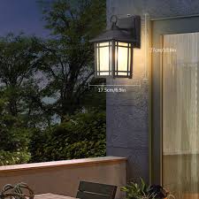 Porch Sconce Outdoor Light Sensor Light