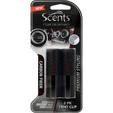 Fill the spray bottle with water and add a few drops of the oil into the water and shake to mix. Scents 2 Pack Luxe Vent Carbon Fiber Air Freshener Walmart Com Walmart Com