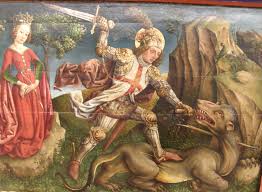 File:Jost Haller - Saint George slaying the dragon, Unterlinden Museum,  Colmar.jpg - Wikimedia Commons