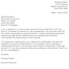 Legal Intern Cover Letter Legal Clerk Cover Letter Attorney Cover