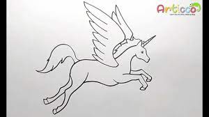 If you see funny, interesting and. How To Draw Pegasus Unicorn Step By Step Unicorn Youtube