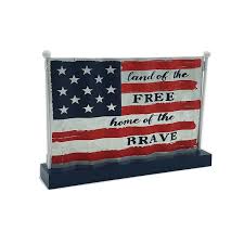 Maybe you would like to learn more about one of these? August Grove Entwistle Patriotic Flag Table Top Decorative Plaque Reviews Wayfair