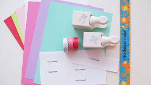 Study all the steps below and learn how to create different kinds of invitation cards for any event that you are organizing. Beautiful Handmade Kids Party Invitations