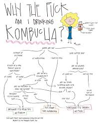 Why The F Am I Drinking Kombucha A Flowchart