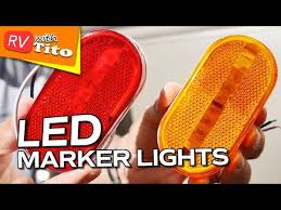 Installing Led Marker Clearance And Porch Lights On Rv Youtube