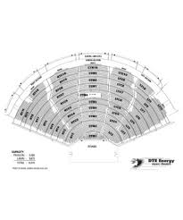 dte energy theatre seating chart